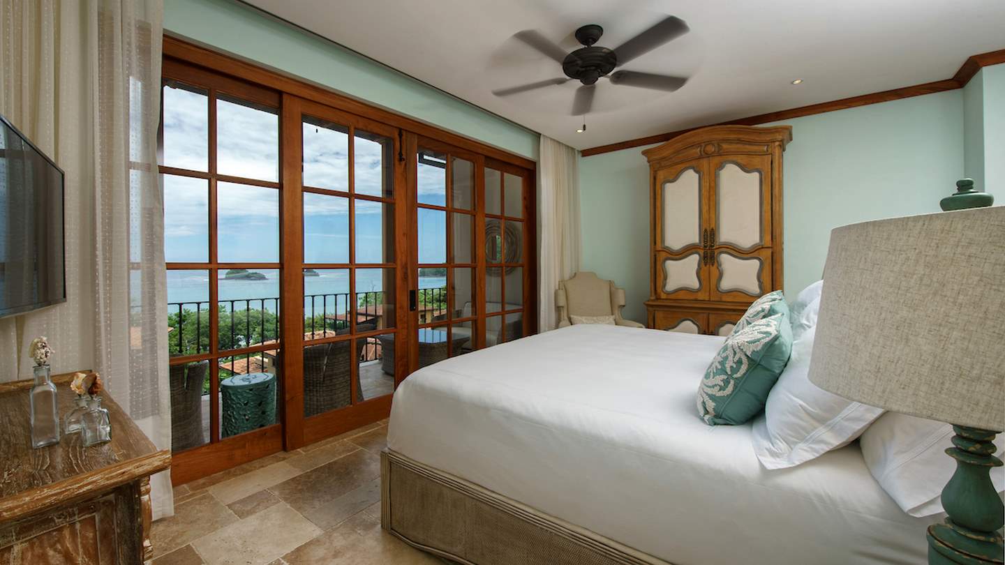 5159-One of the bedrooms with Pacific Ocean views