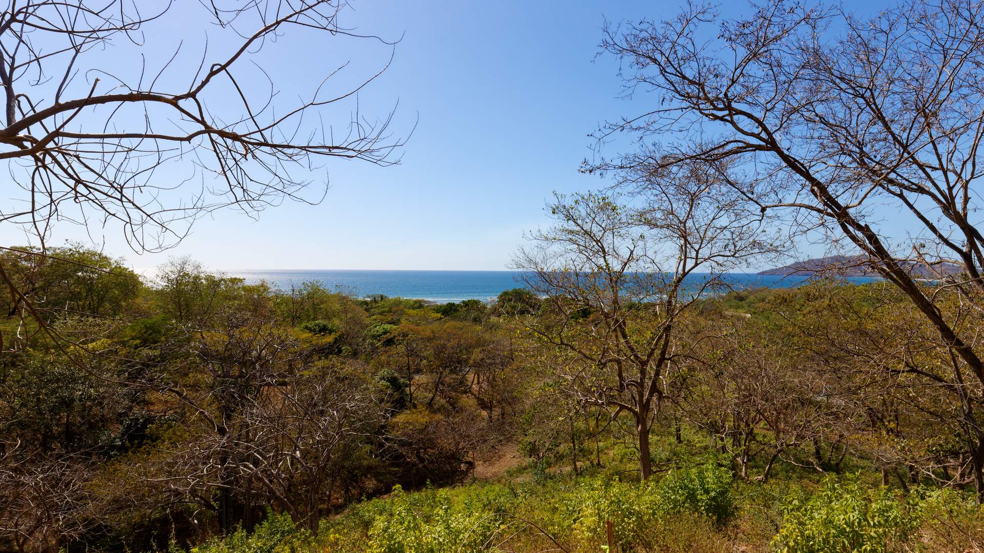 6349-The beautiful ocean views from the lots for sale in the most desirable community of Tamarindo