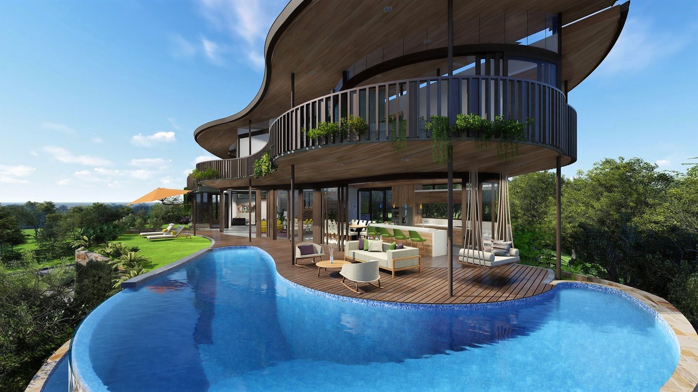 7206-The out of the ordinary design of the property and the infinity-edge pool