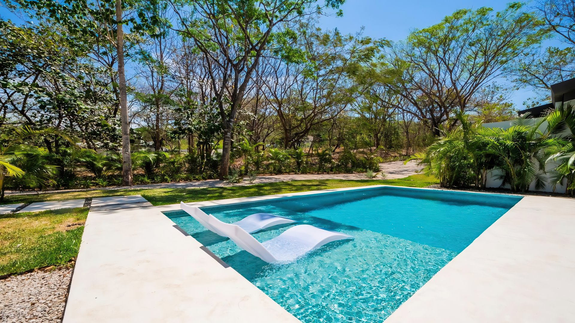 9932-The lovely pool of the home within a five-minute drive of Tamarindo, Costa Rica