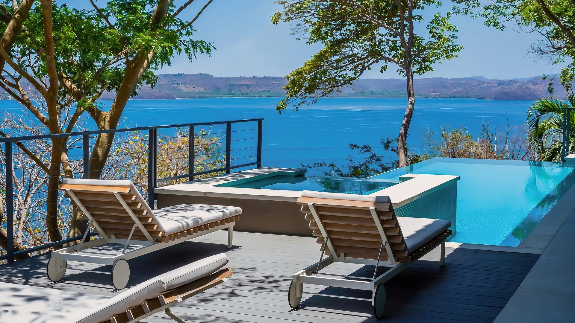 10162-The swimming pool of the luxury home along Papagayo Gulf, Costa Rica