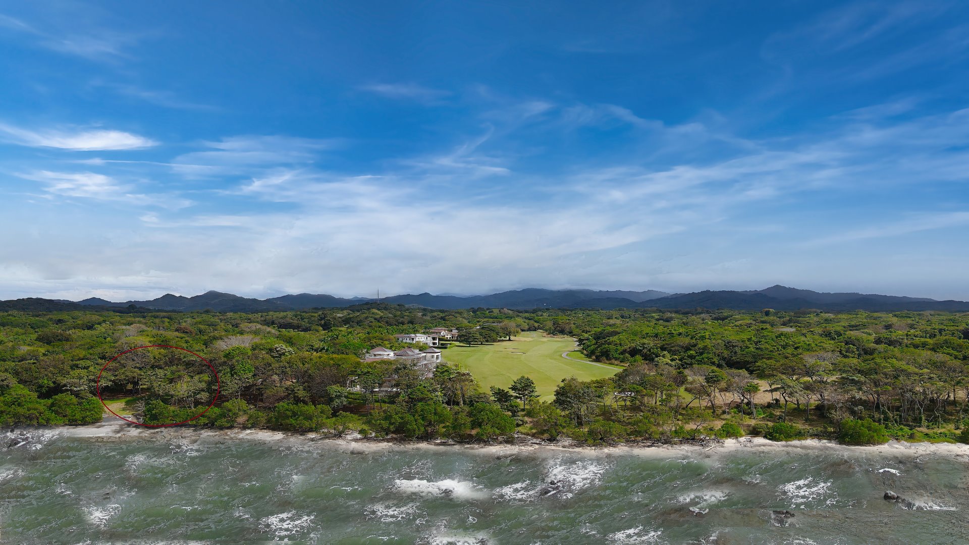 10316-The superb location of the beachfront lots for sale in Costa Rica with private access to the beach