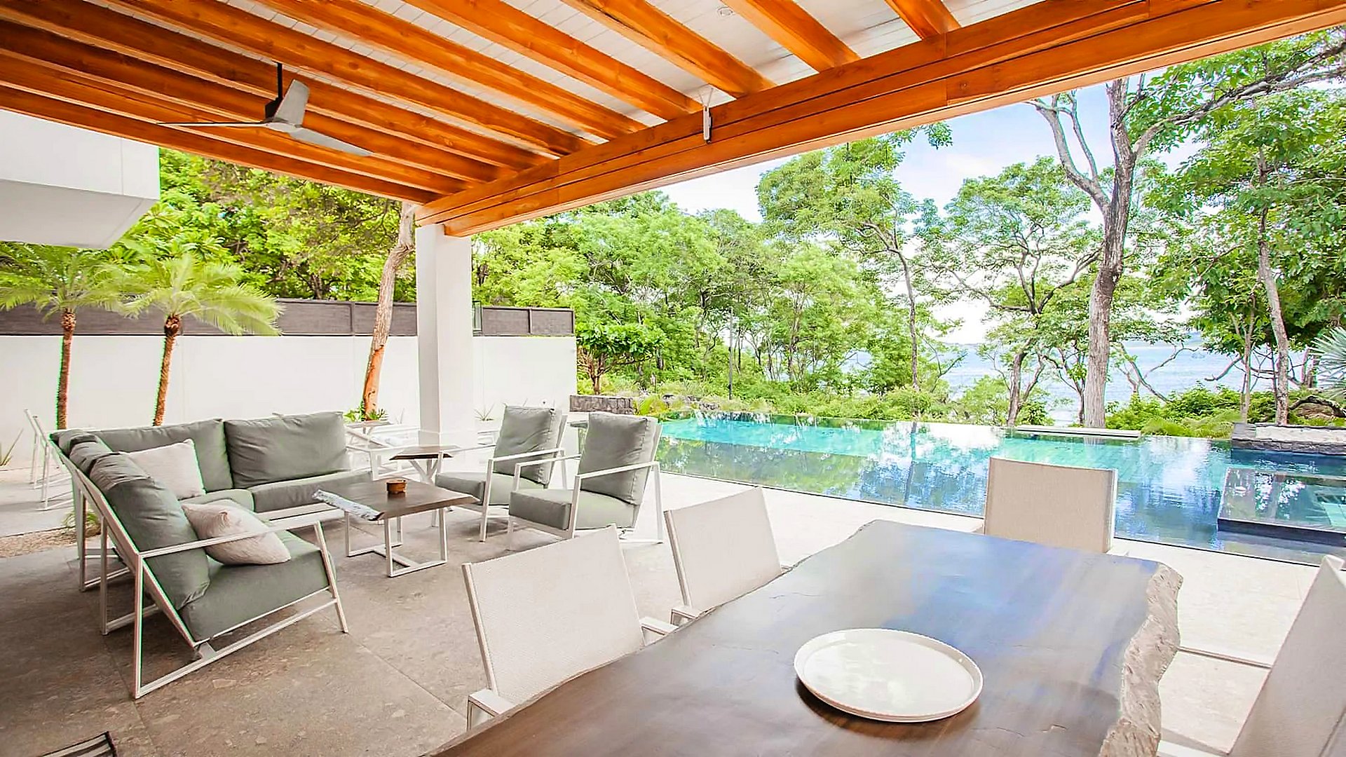 11296-Ocean views from the luxury home for sale in Langosta, Costa Rica