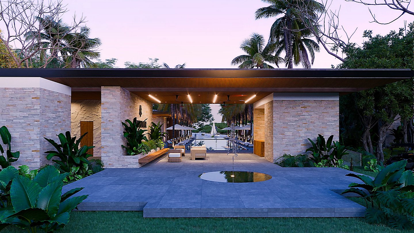 12418-The entrance of the beach club