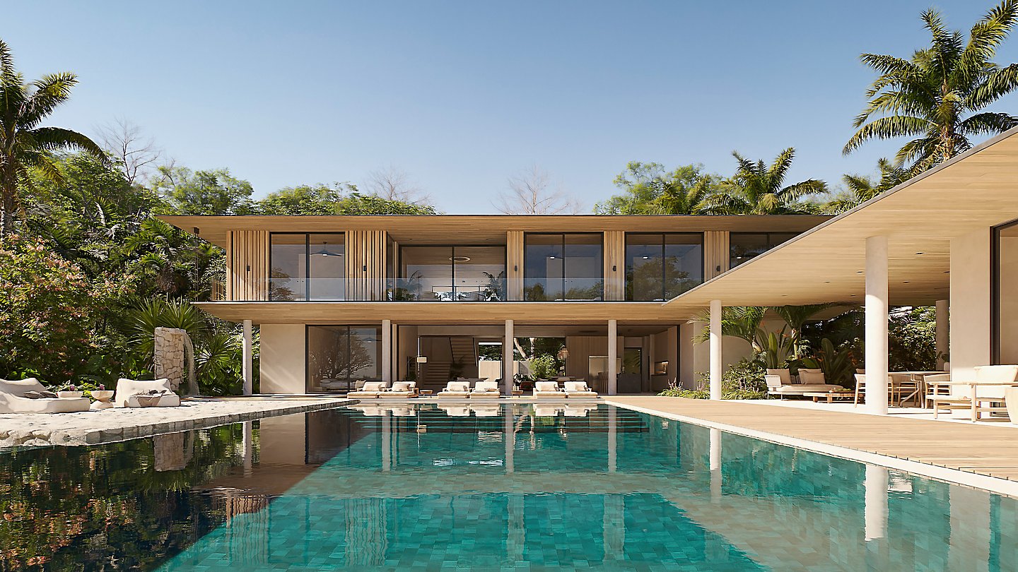 12443-The beautiful swimming pool of villa 1