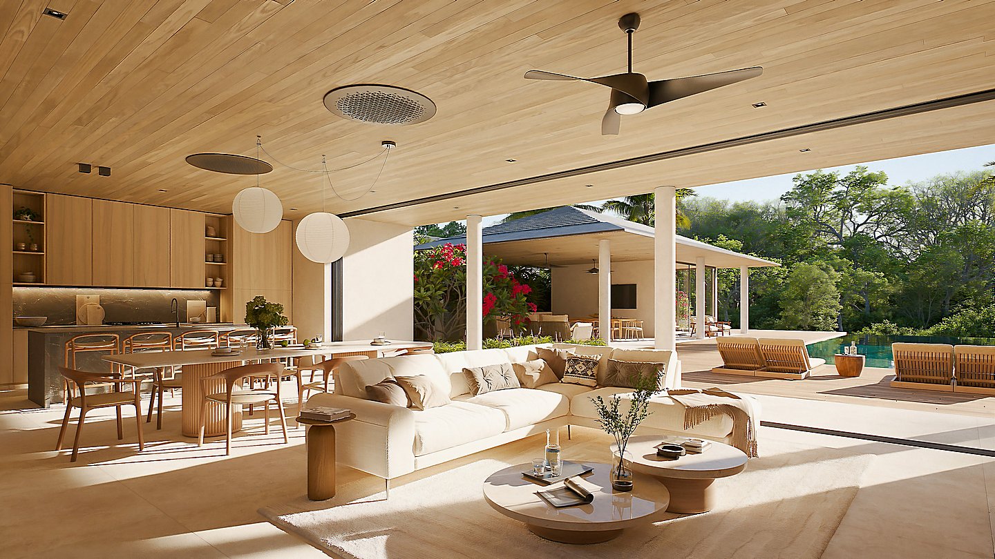 12450-The nice living room of villa 2