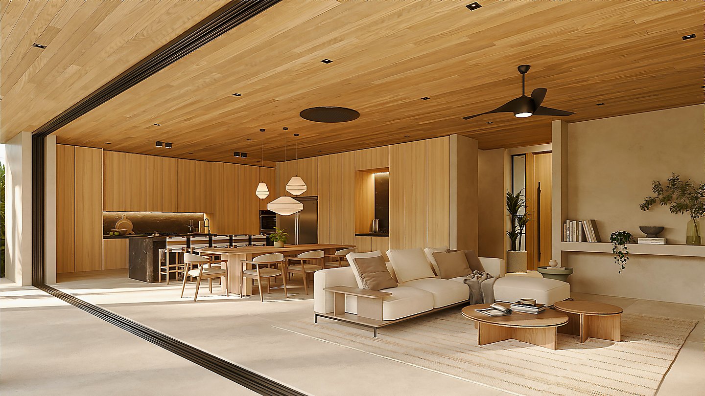 12457-The living room of villa 3