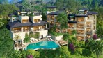 9522-The three buildings with the 8 condos for sale in Tamarindo