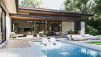 11403-The lovely swimming pool of the brand new home in Hacienda Pinilla, Costa Rica