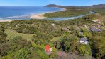 11630-Aerial view of the gated community within close proximity of the ocean