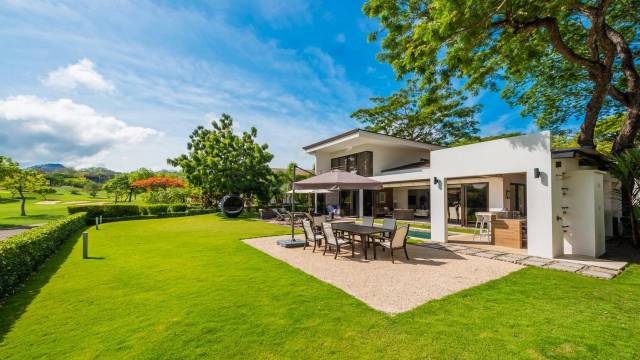 Home for sale along the magnificent golf course of Reserva Conchal...